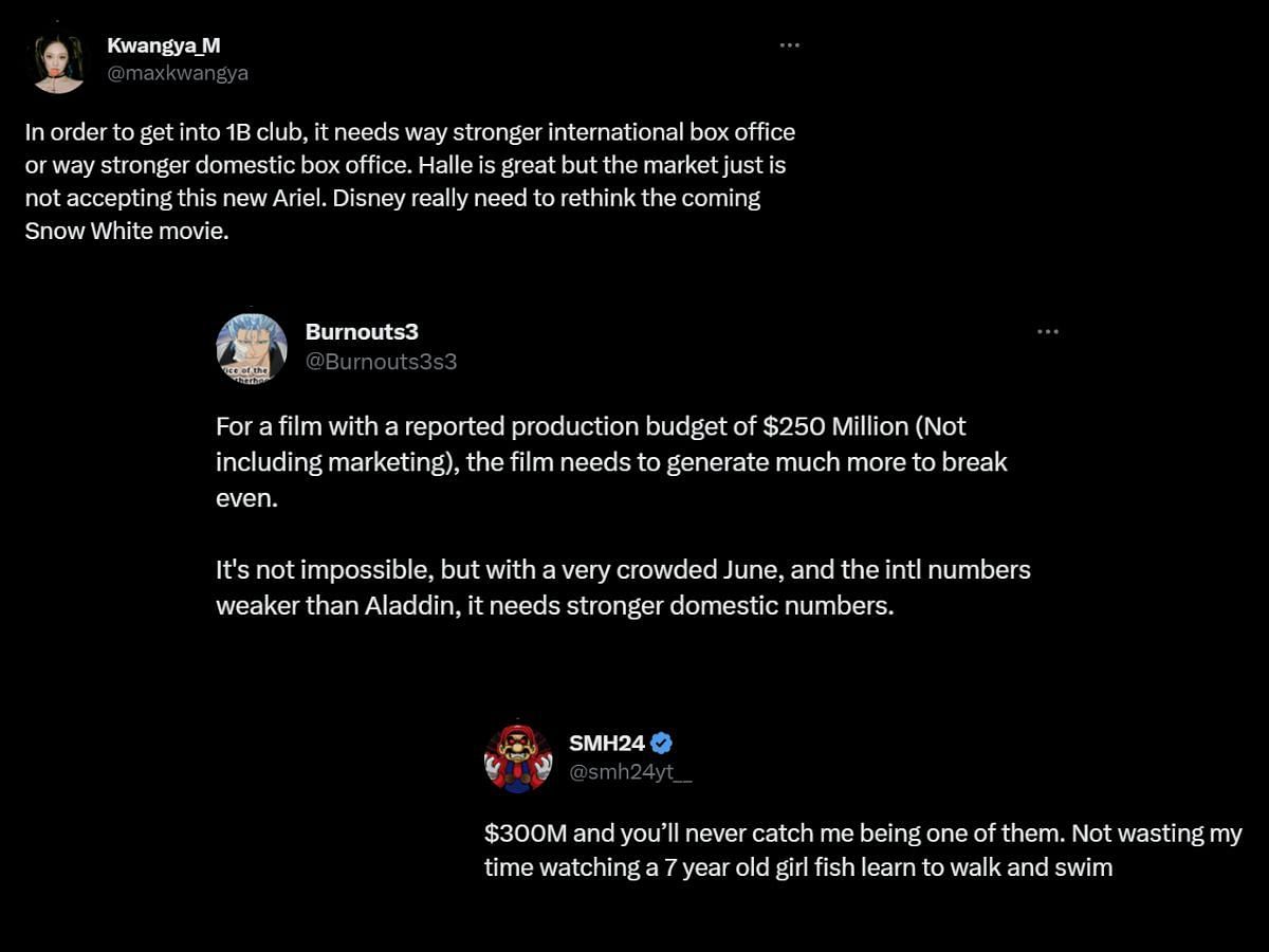 Fans react to the film's box office collection (Image via Twitter/Sportskeeda)